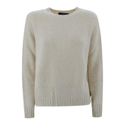 Alpakka Bomull Crew-Neck Sweater