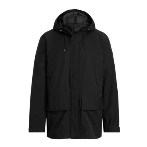 2-i-1 Parka med Quiltet Fôr