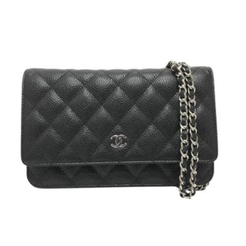 Pre-owned Leather chanel-bags