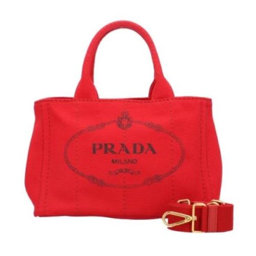 Pre-owned Canvas prada-bags