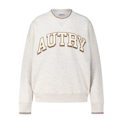 Sporty Logo Crewneck Sweater