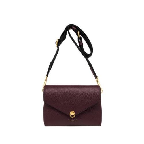 lo Mini Crossbody Veske i Maxi Grain Skinn