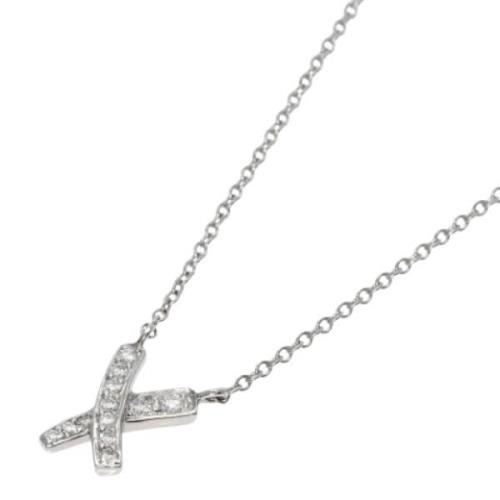 Pre-owned Platinum necklaces