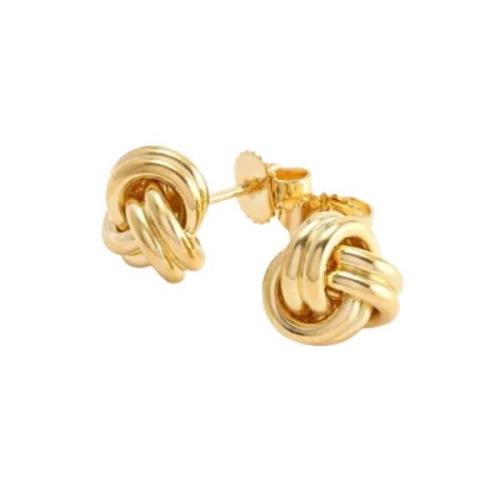 Pre-owned Yellow Gold earrings