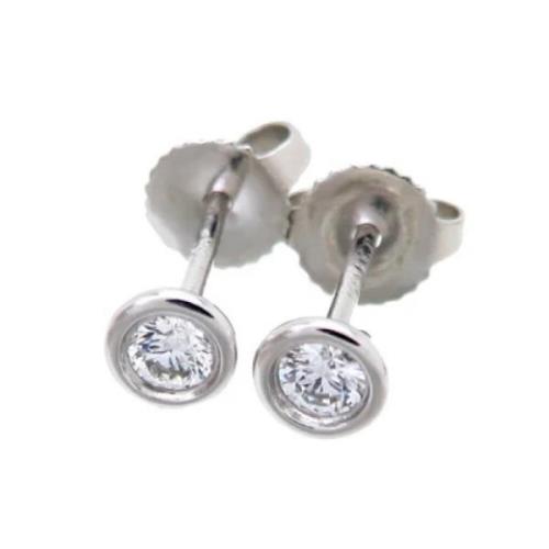 Pre-owned Platinum earrings