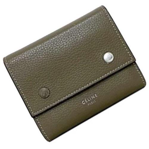 Pre-owned Leather wallets