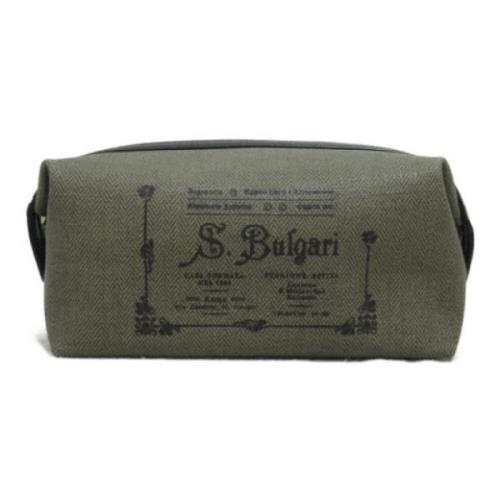 Pre-owned Coated canvas pouches