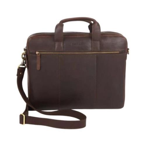 Brown 3050008-Bru Briefcase Brown Veske