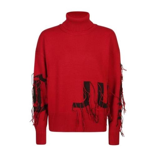 Rød Sweatshirt for Kvinner Aw24