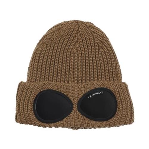 Brun Ull Goggle Beanie Lue