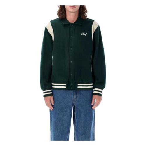 Hunter Green Varsity Jacket Aw24