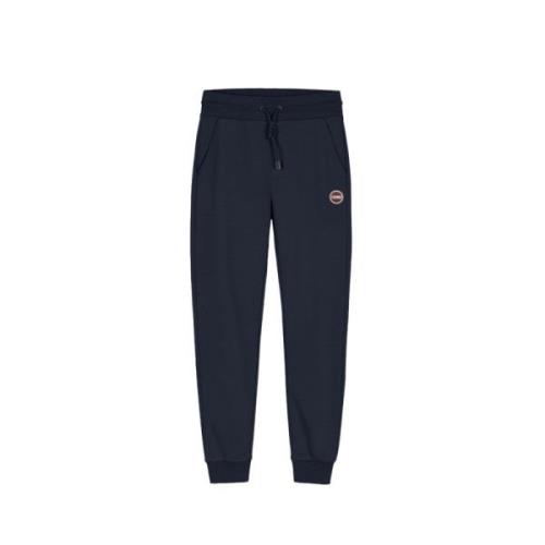 Blå Sporty Vinter Sweatpants