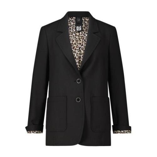 Animal-Print Blazer Stilig Trendy Design