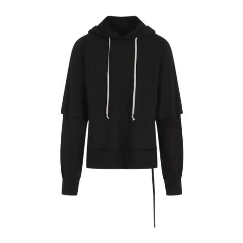 Svart Hustler Hoodie