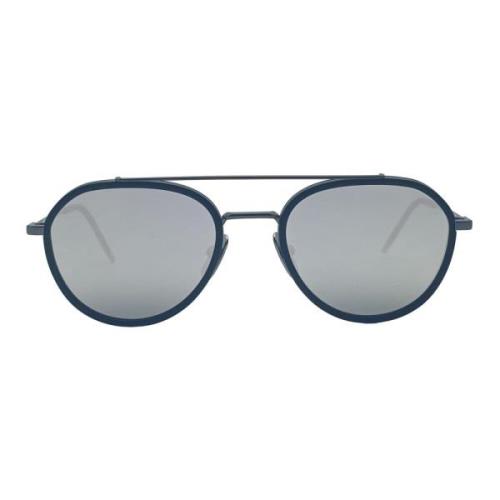 Matt Svart Aviator Solbriller