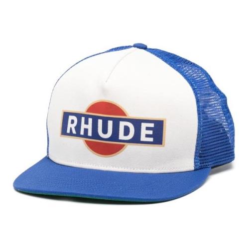 Blå Baseball Trucker Lue