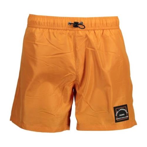 Oransje Beachwear Herre Badebukser