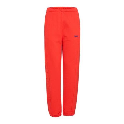 Bright Red Sweat Pants