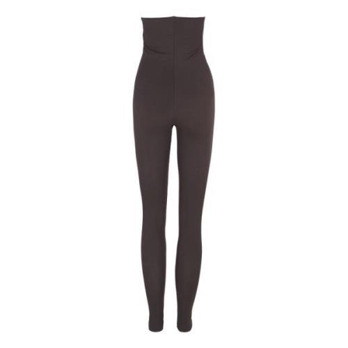 Høytliv stretch cupro leggings