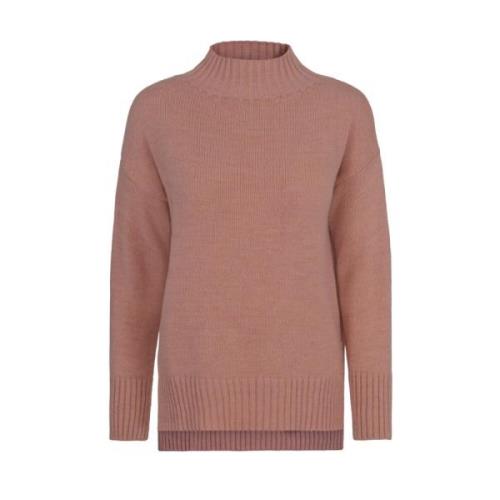 Dusty Rose Haust Knitted Best Pullover Knitted