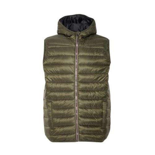 Nylon Regular Fit Sleeveless Jacket