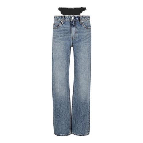 Avslappet Mid Rise Jeans