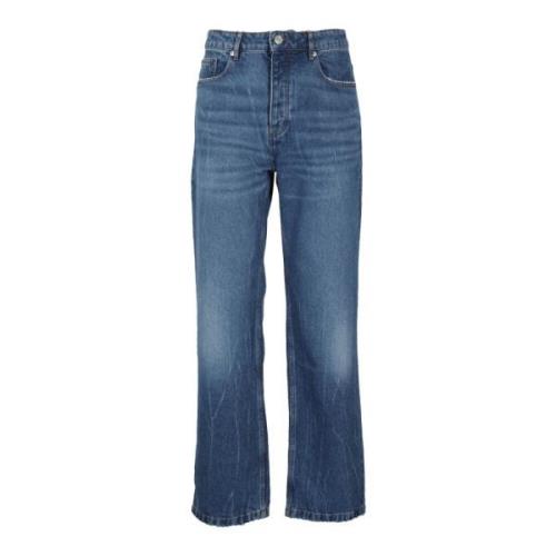 Klassiske Straight Fit Denim Jeans