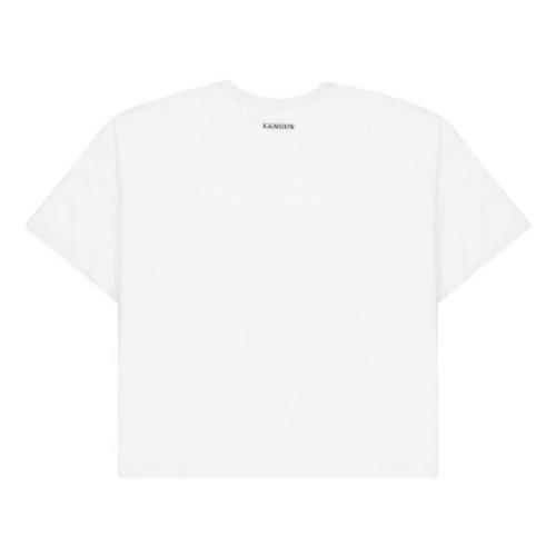 Oversized Polstret T-skjorte