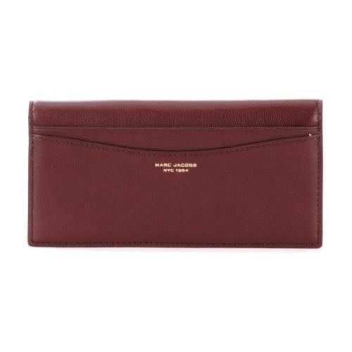 Bordeaux Skinn Bifold Lommebok