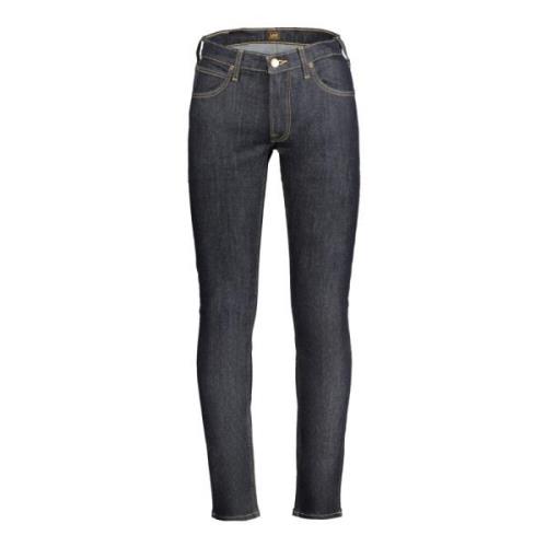 Blå Denim Herre Jeans Slim Tapered