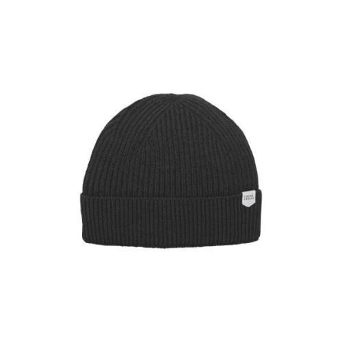 Svart Beauty Fisker Beanie Lue