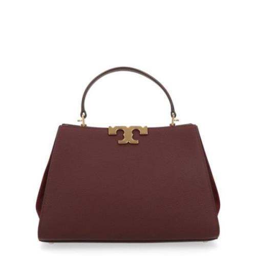 Pebbled Satchel Veske