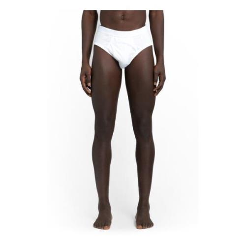 Hvit Bomull Jersey Briefs