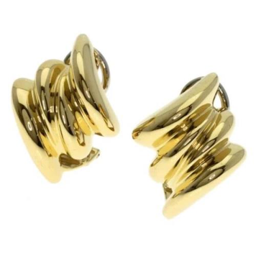 Pre-owned Yellow Gold earrings