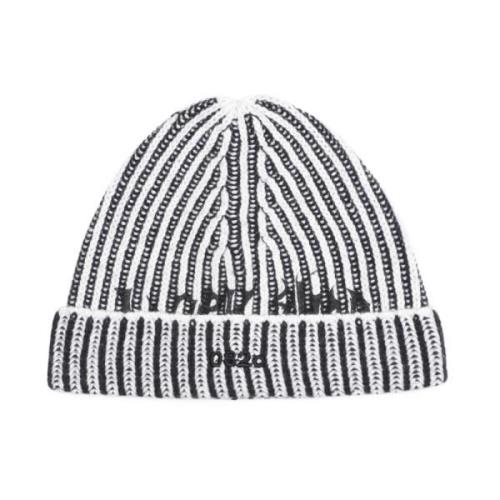 Svart Beanie Lue for Menn