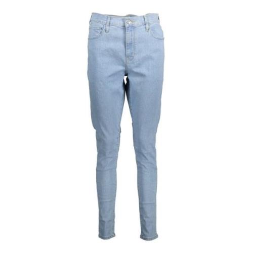 Skinny Denim Jeans Blå Kvinner