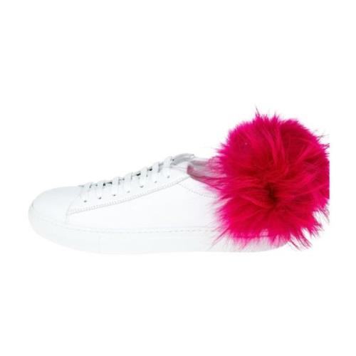 Pels Pom Pom Sneakers - Sk023E