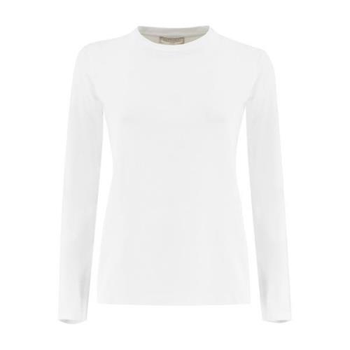 Essensiell Bomull Jersey Crew Neck Skjorte