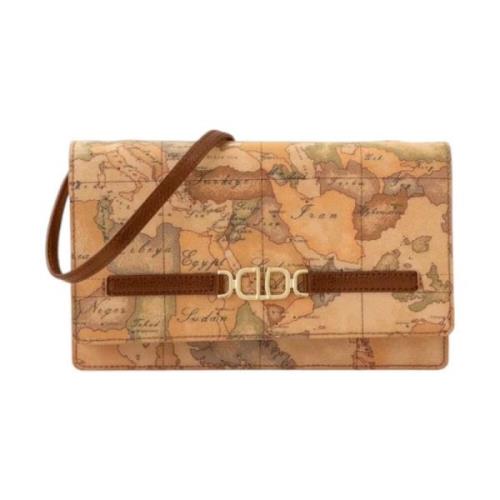 3D Geo Pochette Veske i Chestnut