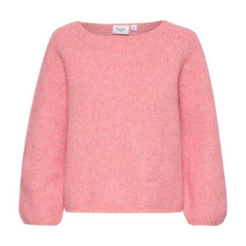 Ull Pullover Strik Chateau Rose Melange