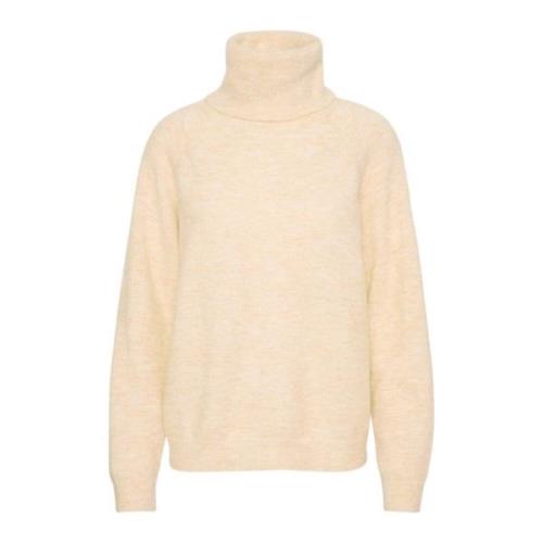 Koselig Rollneck Pullover Ice Melange