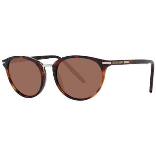 Brun Dame Polarized Oval Solbriller