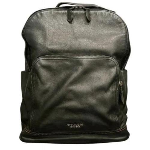 Pre-owned Leather backpacks