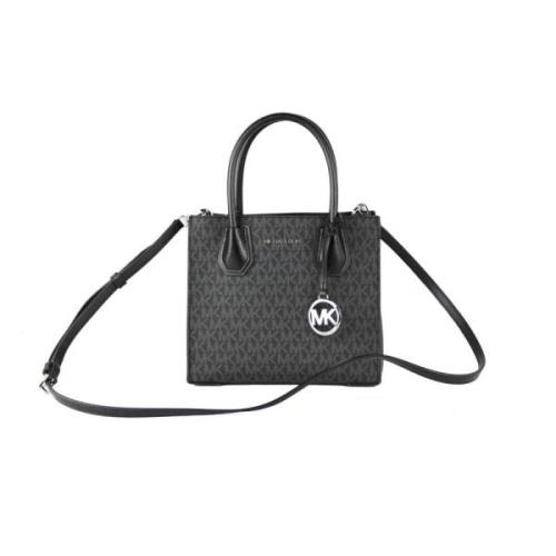 Signatur Lær Messenger Crossbody Veske