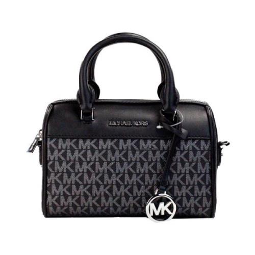 Signature PVC Duffle Crossbody Veske