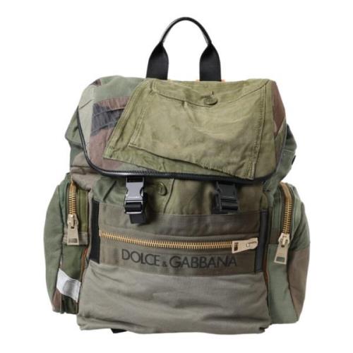 Camouflage Patchwork Ryggsekk Bag