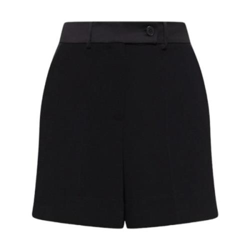 Sort Crêpe Shorts