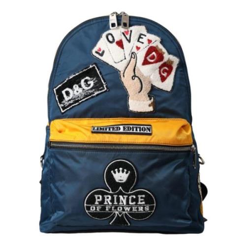 Fargeblokkert Nylon Prince Of Heart Ryggsekk