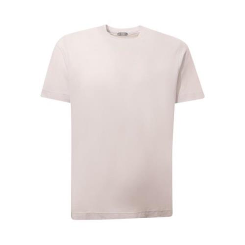 Isbomull Crew-neck T-skjorte Slim Fit