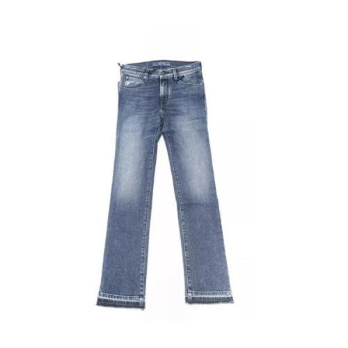 Elegant Fringe Slim-Fit Jeans